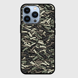 Чехол для iPhone 13 Pro Камуфляж - Димон, цвет: 3D-черный
