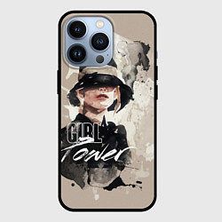 Чехол для iPhone 13 Pro Girl Power, цвет: 3D-черный