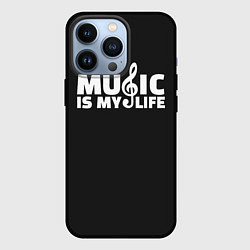 Чехол iPhone 13 Pro Music is My Life