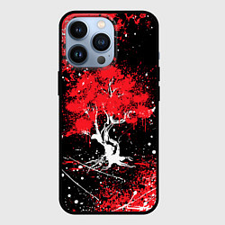 Чехол для iPhone 13 Pro САКУРА SAKURA ВИШНЯ, цвет: 3D-черный