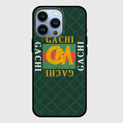 Чехол для iPhone 13 Pro GACHI GUCCI, цвет: 3D-черный