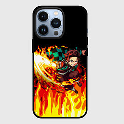 Чехол для iPhone 13 Pro ТАНДЖИРО, цвет: 3D-черный