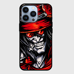 Чехол для iPhone 13 Pro Алукард, Хеллсинг, цвет: 3D-черный