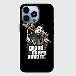 Чехол для iPhone 13 Pro Клод GTA 3, цвет: 3D-черный