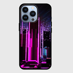 Чехол для iPhone 13 Pro PINK CITY, цвет: 3D-черный