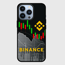 Чехол iPhone 13 Pro BINANCE БИНАНС ГРАФИК