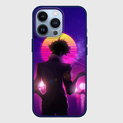 Чехол для iPhone 13 Pro Cowboy Bebop Spike Spiegel, цвет: 3D-тёмно-синий