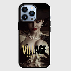Чехол iPhone 13 Pro Resident Evil Village Димитреску фан-косплей