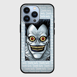 Чехол для iPhone 13 Pro Death Note надписи Рюк, цвет: 3D-черный