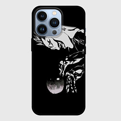 Чехол для iPhone 13 Pro Рюк и яблоко Death Note, цвет: 3D-черный