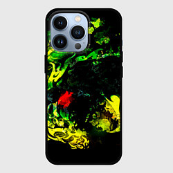 Чехол для iPhone 13 Pro ACID DRAGON, цвет: 3D-черный