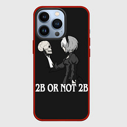 Чехол для iPhone 13 Pro 2B OR NOT 2B, цвет: 3D-красный