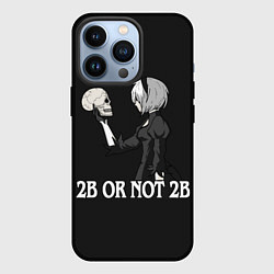 Чехол для iPhone 13 Pro 2B OR NOT 2B, цвет: 3D-черный