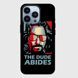 Чехол для iPhone 13 Pro The Dude Abides Лебовски, цвет: 3D-черный