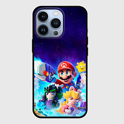 Чехол для iPhone 13 Pro Mario Rabbids, цвет: 3D-черный