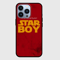 Чехол для iPhone 13 Pro The Weeknd - Star Boy, цвет: 3D-черный