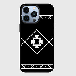 Чехол для iPhone 13 Pro КИМОНО ДРАКЕНА V2, цвет: 3D-черный