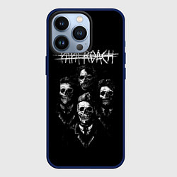 Чехол для iPhone 13 Pro Папа Таракан, цвет: 3D-тёмно-синий