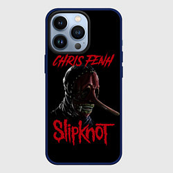 Чехол для iPhone 13 Pro CHRIS FENH SLIPKNOT СЛИПКНОТ Z, цвет: 3D-тёмно-синий