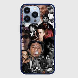 Чехол для iPhone 13 Pro Короли Рэпа KING RAP, цвет: 3D-тёмно-синий