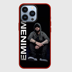 Чехол для iPhone 13 Pro EMINEM, цвет: 3D-красный