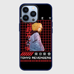 Чехол для iPhone 13 Pro Майки Тосва токийские мстители, цвет: 3D-тёмно-синий
