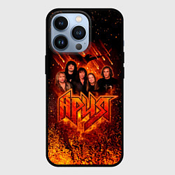 Чехол для iPhone 13 Pro Ария в огне, цвет: 3D-черный