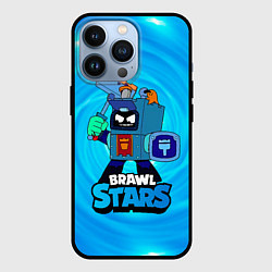 Чехол для iPhone 13 Pro Ash Brawl Stars Эш, цвет: 3D-черный