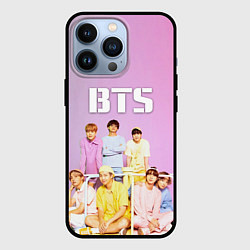 Чехол для iPhone 13 Pro BTS, цвет: 3D-черный