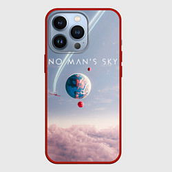 Чехол для iPhone 13 Pro No mans sky, цвет: 3D-красный