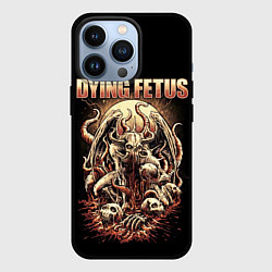 Чехол для iPhone 13 Pro Dying Fetus, цвет: 3D-черный