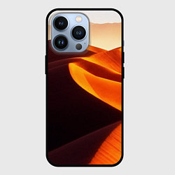 Чехол для iPhone 13 Pro Пустыня дюна барханы, цвет: 3D-черный