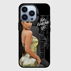 Чехол для iPhone 13 Pro Ким Кардашьян, цвет: 3D-черный