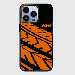 Чехол для iPhone 13 Pro ORANGE KTM КТМ Z, цвет: 3D-тёмно-синий
