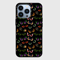 Чехол для iPhone 13 Pro Звериный Взгляд, цвет: 3D-черный