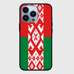 Чехол для iPhone 13 Pro Белоруссия, цвет: 3D-черный