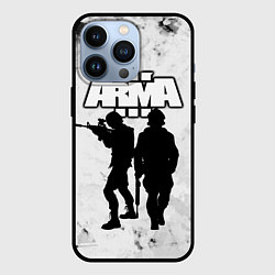Чехол для iPhone 13 Pro Arma Арма,Tactical Simulator, цвет: 3D-черный