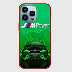 Чехол iPhone 13 Pro BMW GREEN STYLE