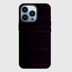 Чехол для iPhone 13 Pro Технометрия, цвет: 3D-черный