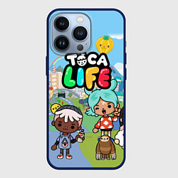 Чехол для iPhone 13 Pro Toca Life, цвет: 3D-тёмно-синий