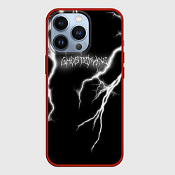 Чехол iPhone 13 Pro GHOSTEMANE Lightning Гостмейн Молния Надпись
