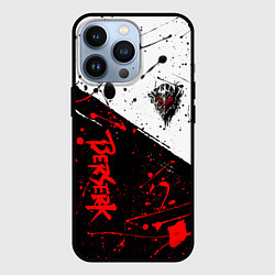 Чехол для iPhone 13 Pro Berserk: Черная маска, цвет: 3D-черный