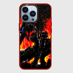 Чехол iPhone 13 Pro БЕРСЕРК ОГНЕННЫЙ BERSERK