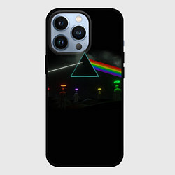 Чехол для iPhone 13 Pro ПИНК ФЛОЙД PINK FLOYD LOGO, цвет: 3D-черный