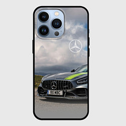 Чехол для iPhone 13 Pro Mercedes V8 Biturbo Racing Team AMG, цвет: 3D-черный