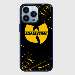 Чехол для iPhone 13 Pro WU-TANG CLAN БРЫЗГИ КРАСОК, цвет: 3D-тёмно-синий