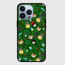 Чехол для iPhone 13 Pro Totoro&Kiki ALLSTARS, цвет: 3D-черный