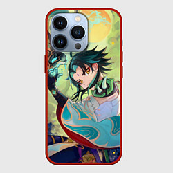 Чехол для iPhone 13 Pro Xiao Сяо Genshin Impact, цвет: 3D-красный