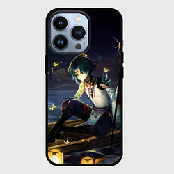 Чехол для iPhone 13 Pro Сяо Xiao Genshin Impact, цвет: 3D-черный