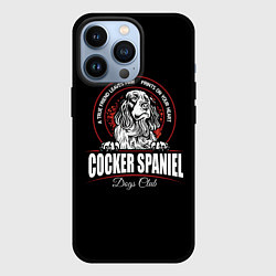 Чехол для iPhone 13 Pro Кокер-Спаниель Cocker Spaniel, цвет: 3D-черный
